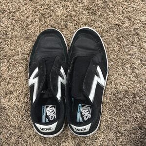 Vans Classic Black and White Shoes